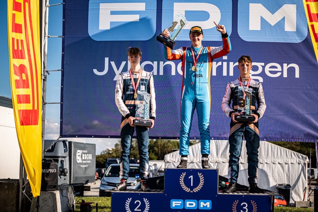 En hektisk weeekend afgjorde Nordic 4-mesterskaberne. 
(Foto: Grippo Motorsport PR)